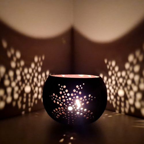 Coconut candle holder - Image 5